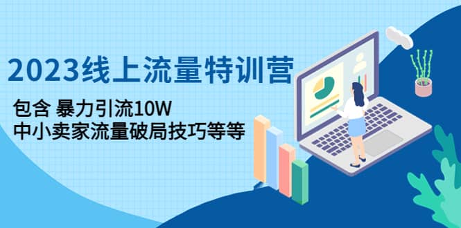2023线上流量特训营：中小卖家流量破局技巧等等风钥吧-网创项目资源站-副业项目-创业项目-搞钱项目风钥吧