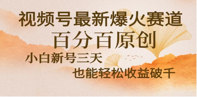 视频号独家玩法，老年养生赛道，无脑搬运爆款视频，日入2000+风钥吧-网创项目资源站-副业项目-创业项目-搞钱项目风钥吧