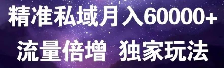 原力网赚精准私域月入60000+,流量倍增独家玩法风钥吧-网创项目资源站-副业项目-创业项目-搞钱项目风钥吧