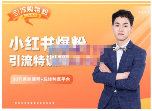 陆明明·小红书爆粉特训班5.0，助你轻松玩转小红书平台价值1380元风钥吧-网创项目资源站-副业项目-创业项目-搞钱项目风钥吧
