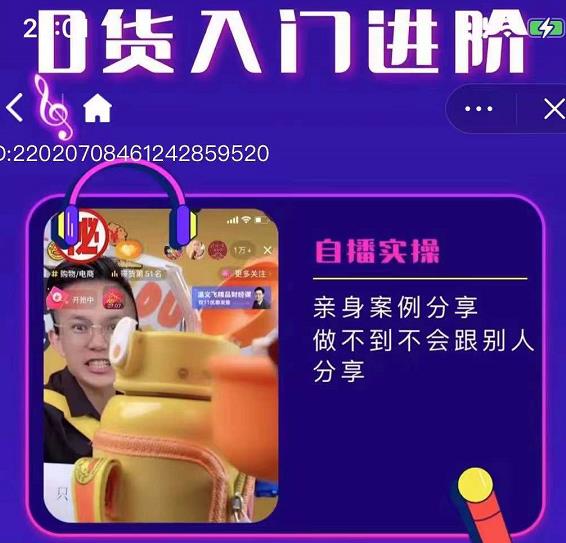 朱白板抖音带货进阶课，实操运营+主播不玩虚的风钥吧-网创项目资源站-副业项目-创业项目-搞钱项目风钥吧
