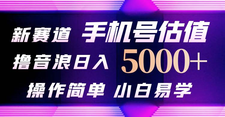 抖音不出境直播【手机号估值】最新撸音浪，日入5000+，简单易学，适合…风钥吧-网创项目资源站-副业项目-创业项目-搞钱项目风钥吧