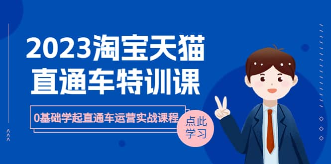 2023淘宝·天猫直通车评特训课，0基础学起直通车运营实战课程（8节课时）风钥吧-网创项目资源站-副业项目-创业项目-搞钱项目风钥吧