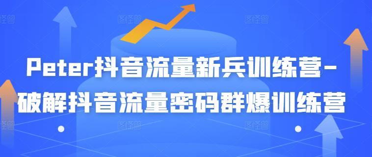 Peter抖音流量新兵训练营-破解抖音流量密码群爆训练营（新兵）风钥吧-网创项目资源站-副业项目-创业项目-搞钱项目风钥吧