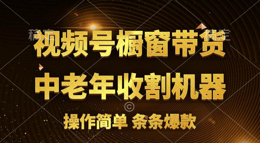 [你的孩子成功取得高位]视频号最火爆赛道，橱窗带货，流量分成计划，条…风钥吧-网创项目资源站-副业项目-创业项目-搞钱项目风钥吧