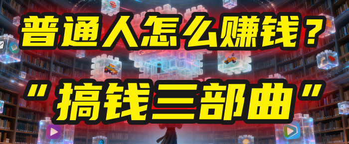 普通人怎么赚钱？2025年马哥揭秘“搞钱三部曲”：从抄作业，到自创武功，月入10万+！风钥吧-网创项目资源站-副业项目-创业项目-搞钱项目风钥吧